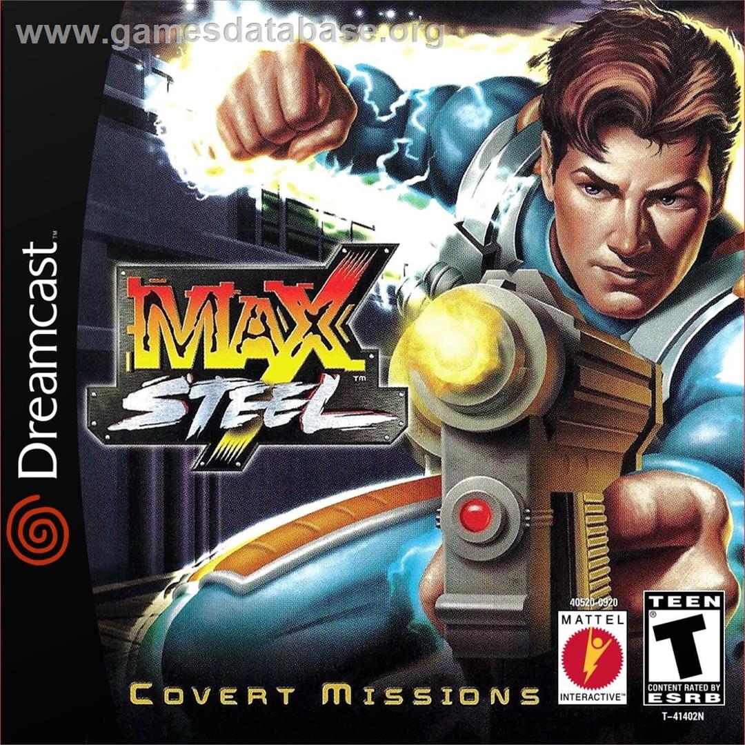 Max Steel Covert Missions - Sega Dreamcast - Artwork - Box