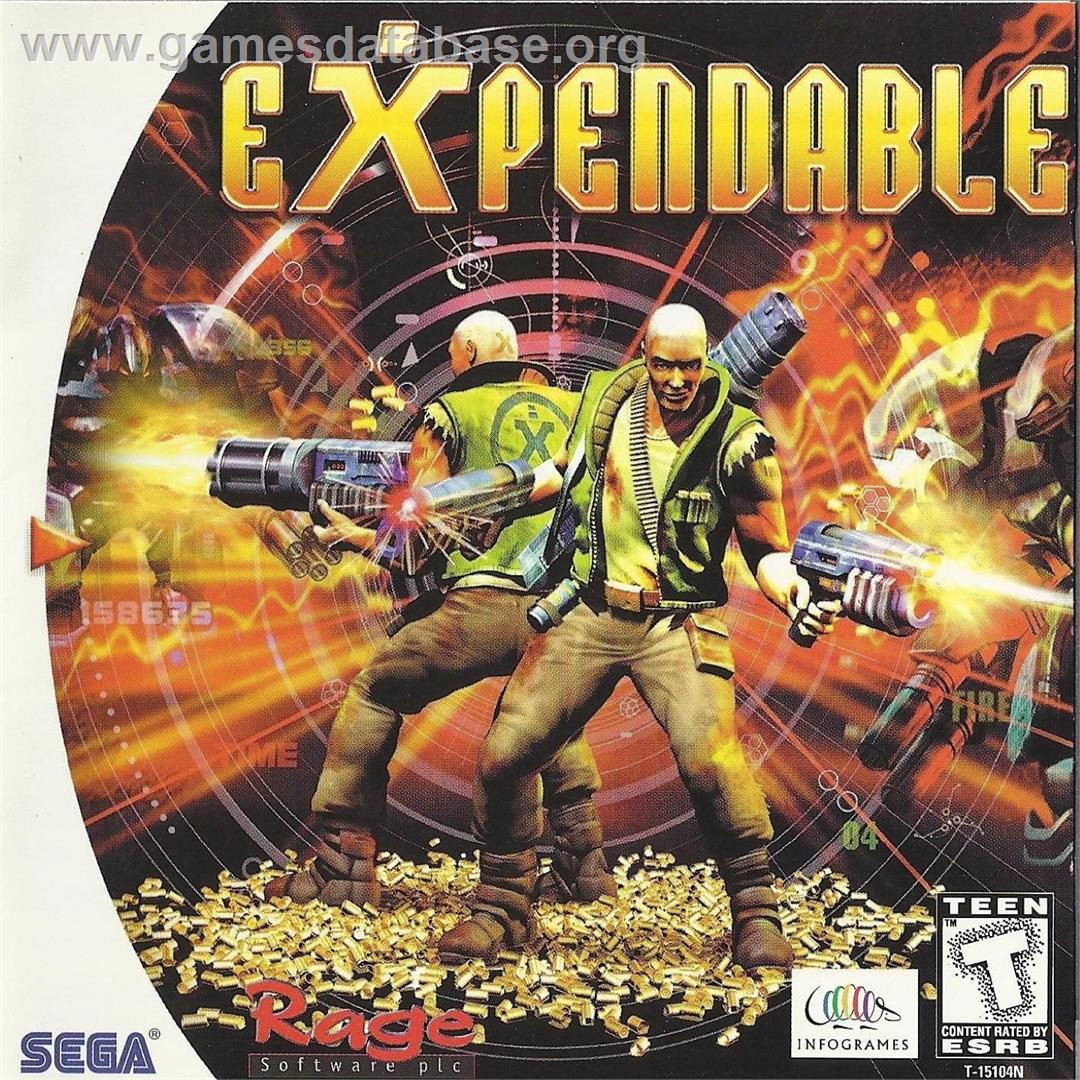 Millennium Soldier - Expendable - Sega Dreamcast - Artwork - Box