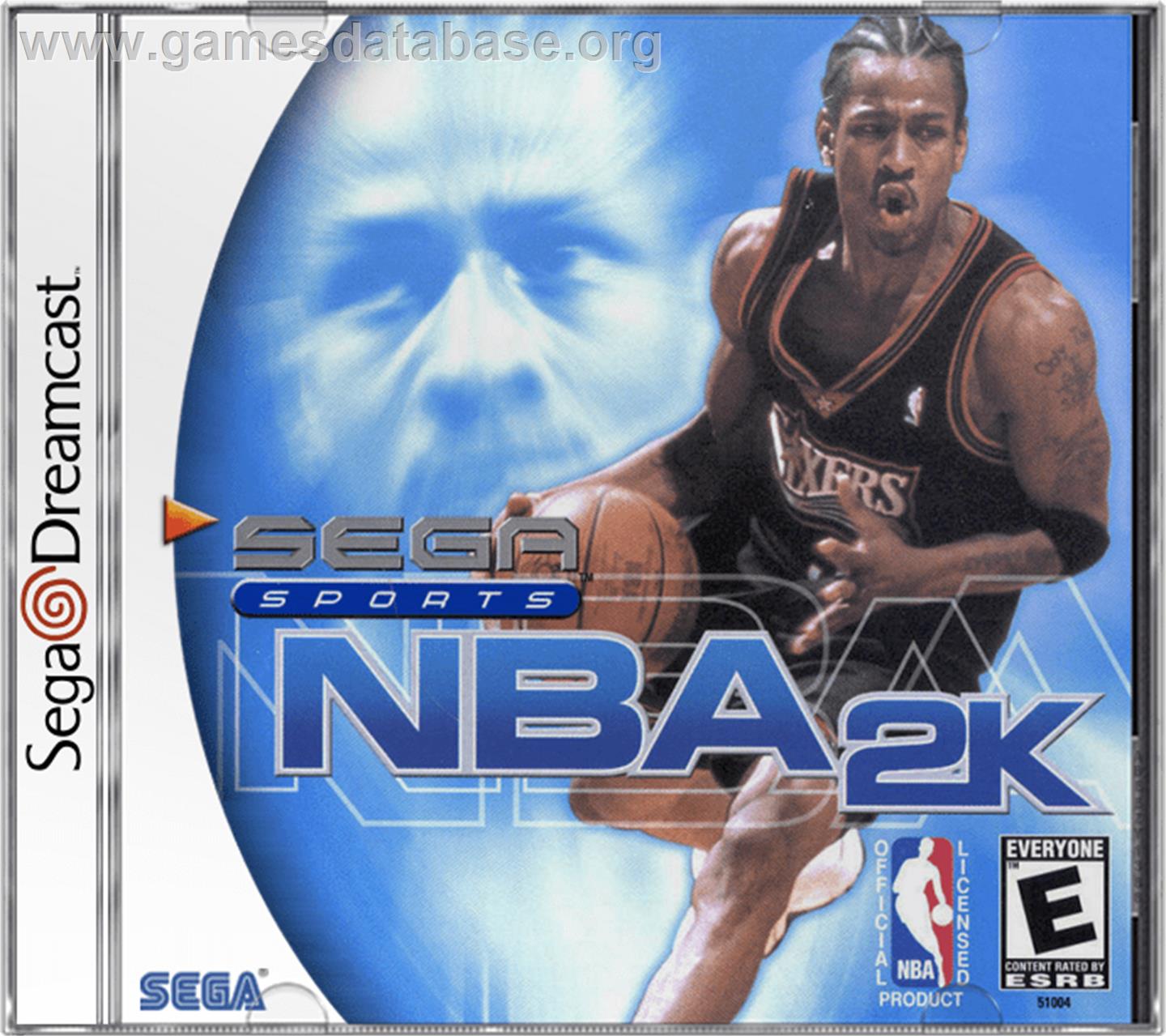 NBA 2K - Sega Dreamcast - Artwork - Box