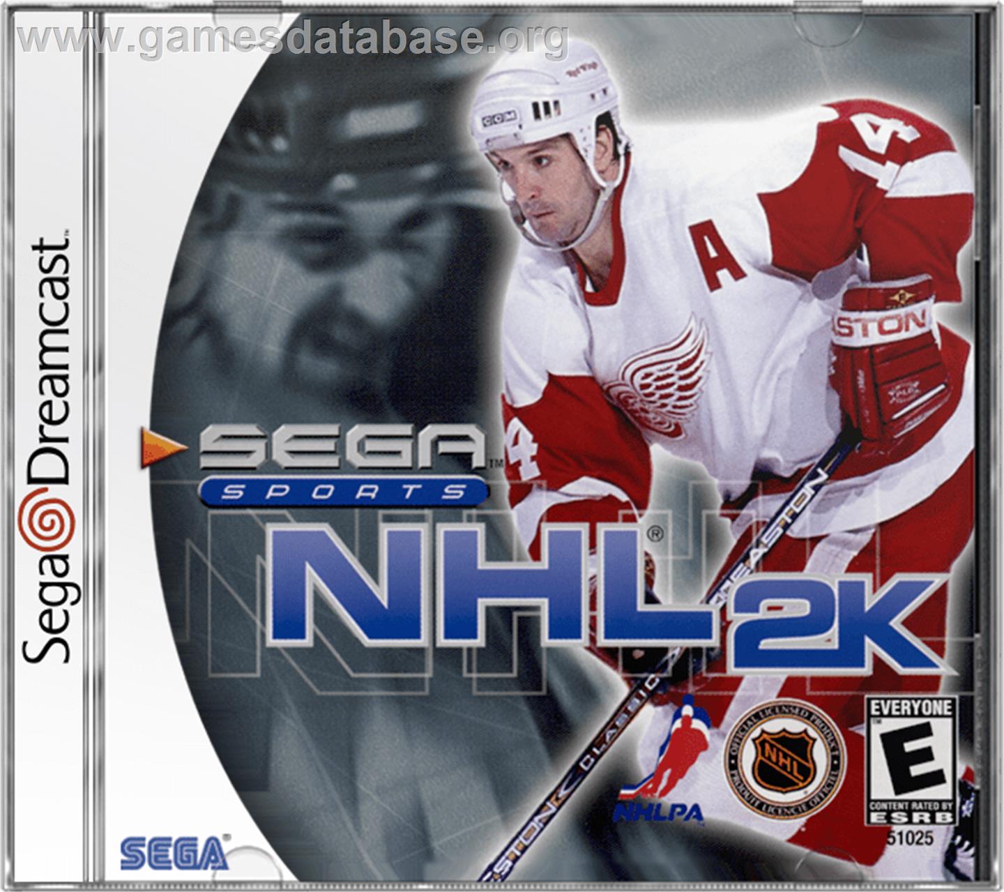 NHL 2K - Sega Dreamcast - Artwork - Box