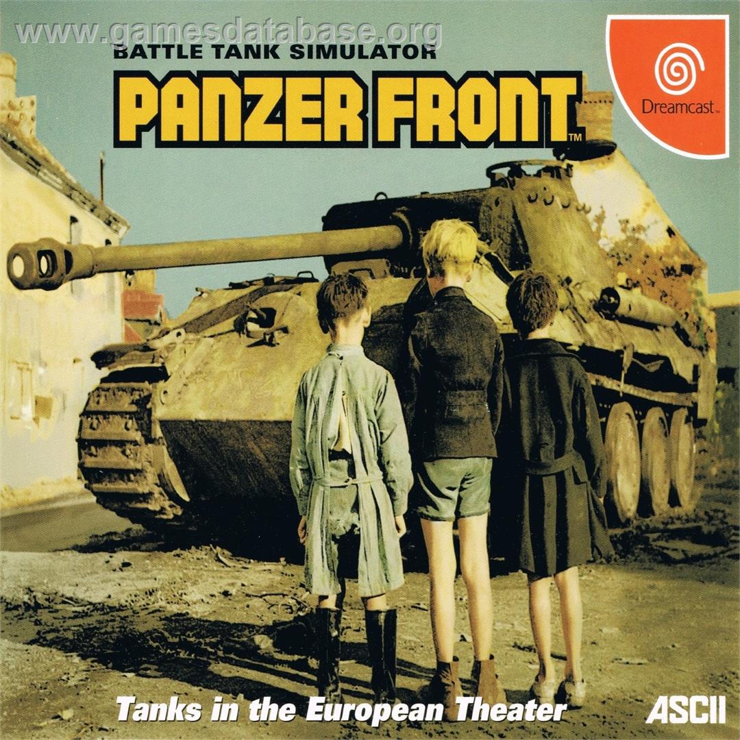 Panzer Front - Sega Dreamcast - Artwork - Box