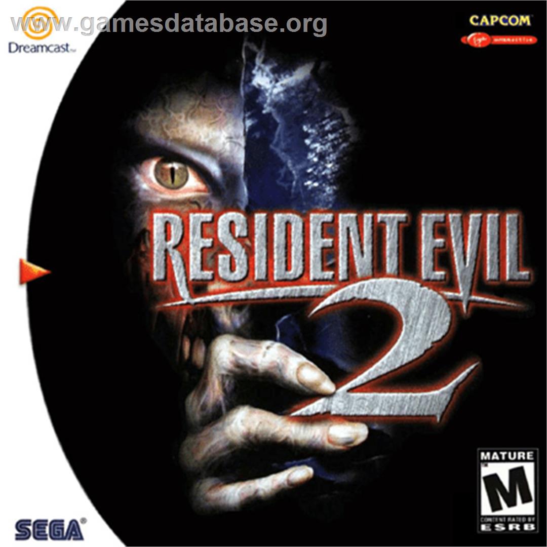 Resident Evil 2 - Sega Dreamcast - Artwork - Box