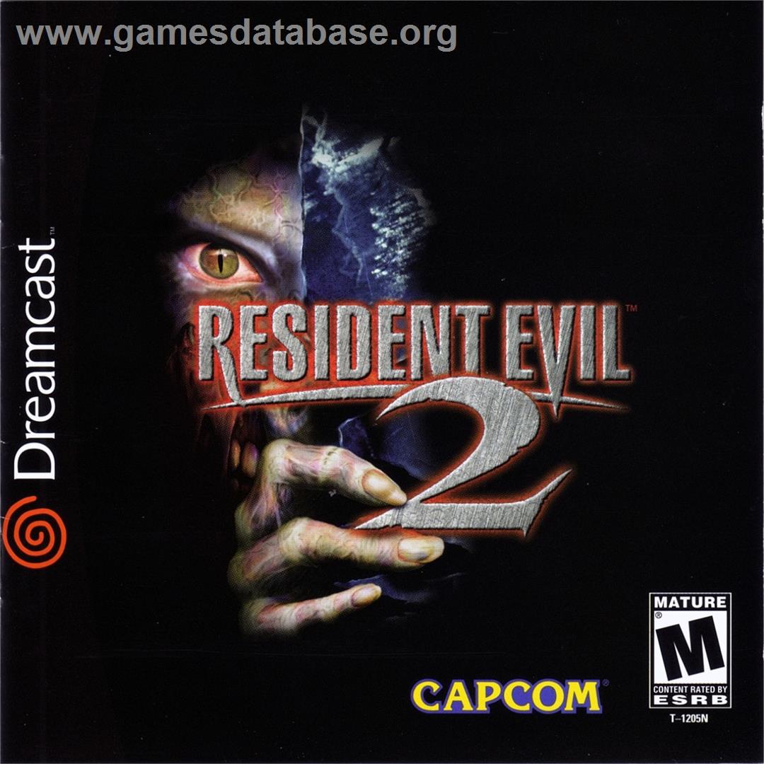 Resident Evil 2 - Sega Dreamcast - Artwork - Box