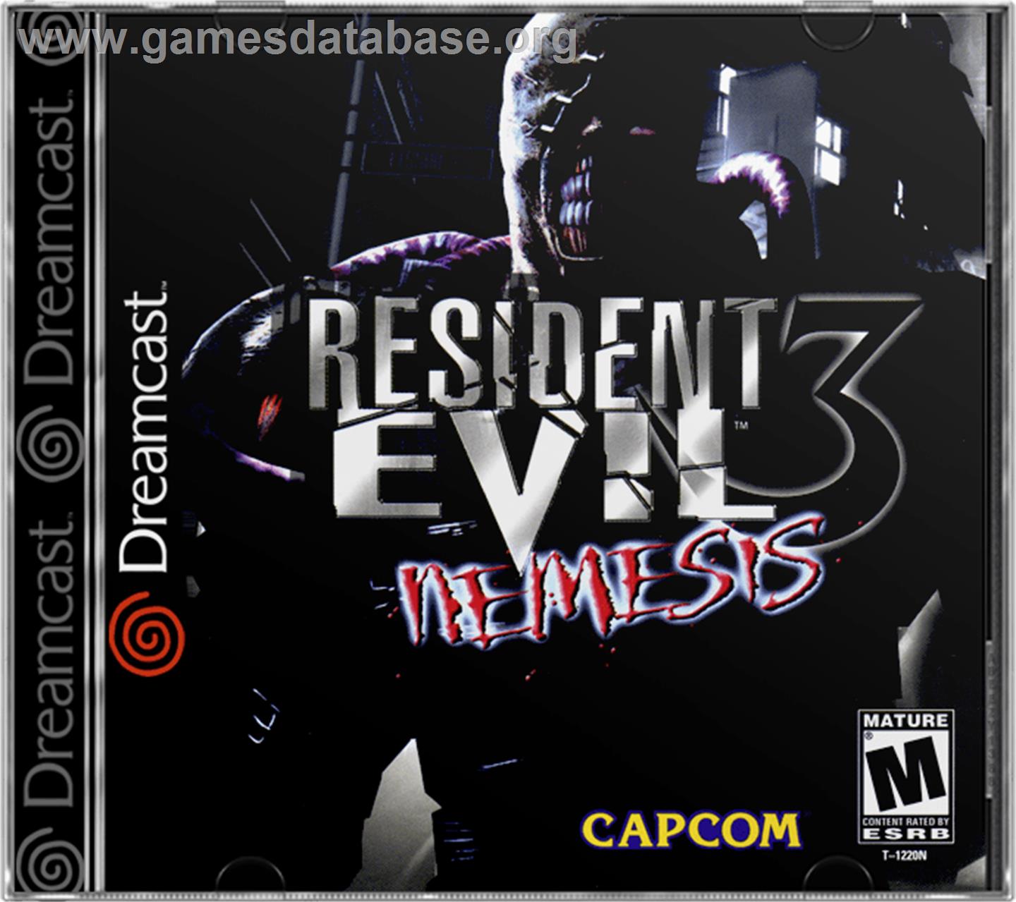 Resident Evil 3: Nemesis - Sega Dreamcast - Artwork - Box