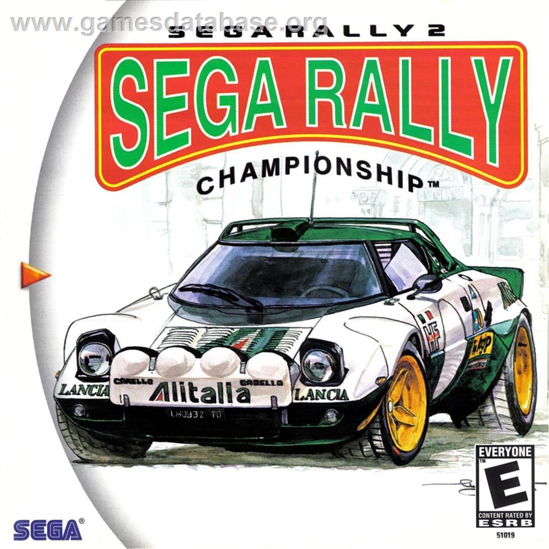 Sega Rally 2 - Sega Dreamcast - Artwork - Box