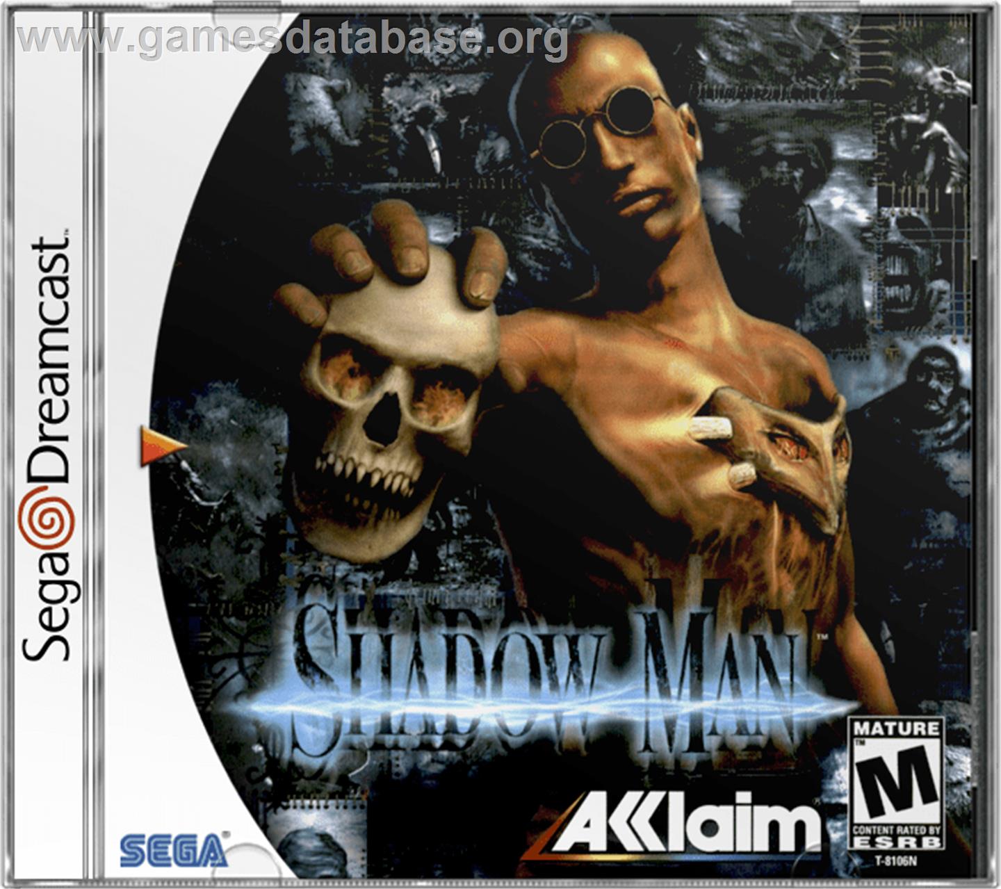 Shadow Man - Sega Dreamcast - Artwork - Box