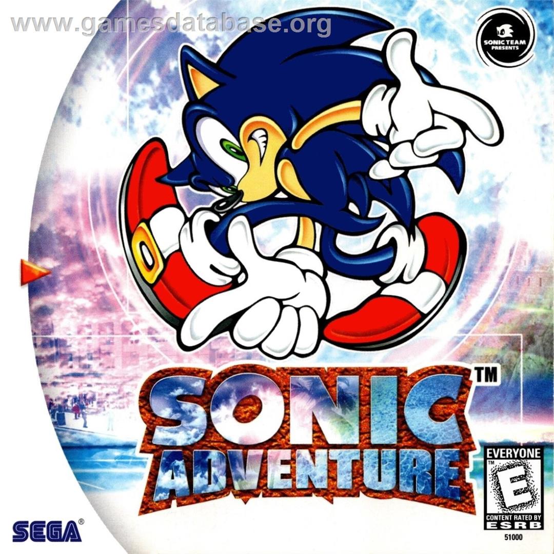 Sonic Adventure - Sega Dreamcast - Artwork - Box