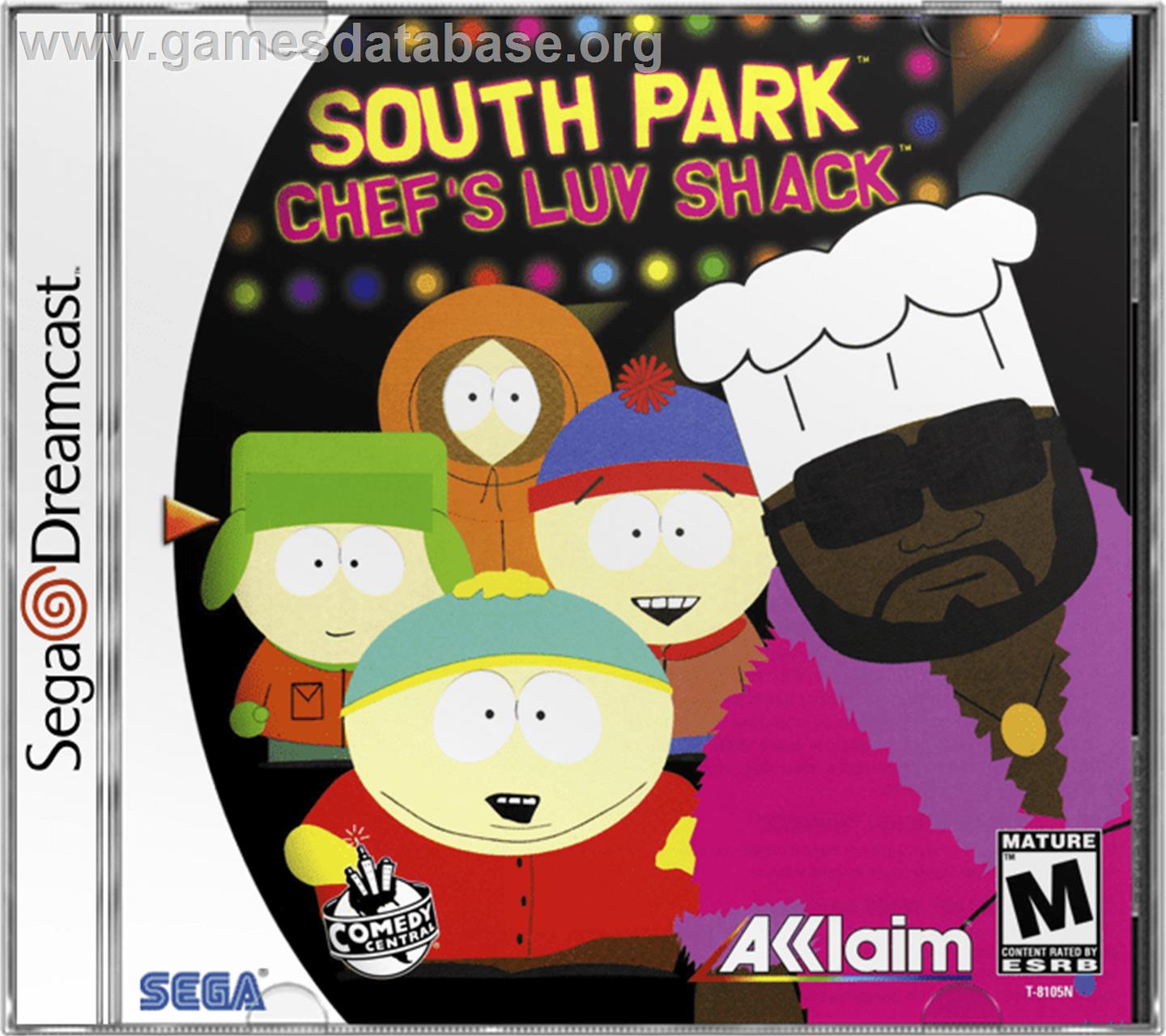 South Park: Chef's Luv Shack - Sega Dreamcast - Artwork - Box