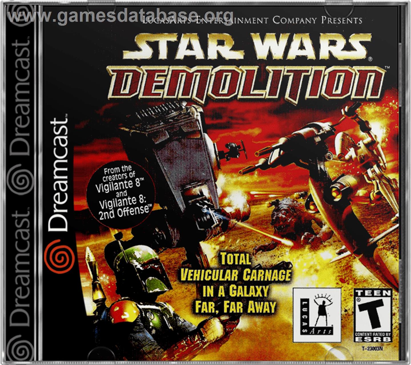 Star Wars: Demolition - Sega Dreamcast - Artwork - Box