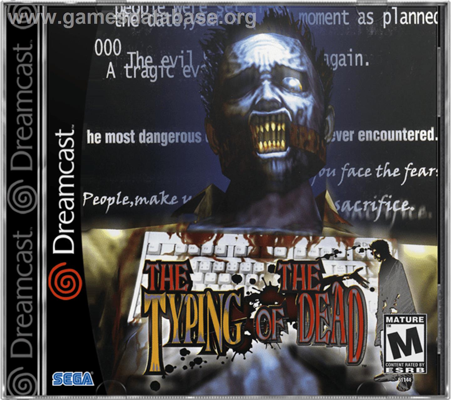 Typing of the Dead, The - Sega Dreamcast - Artwork - Box