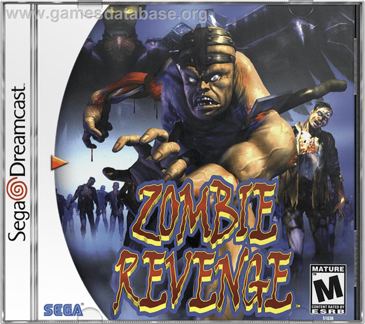 Zombie Revenge - Sega Dreamcast - Artwork - Box