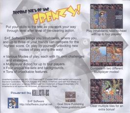 Box back cover for Inhabitants on the Sega Dreamcast.