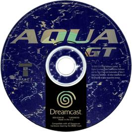Cartridge artwork for Aqua GT on the Sega Dreamcast.