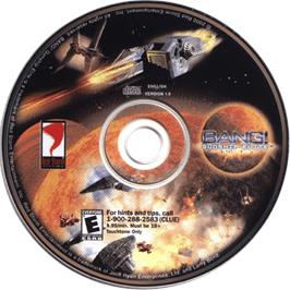 Cartridge artwork for Bang! Gunship Elite on the Sega Dreamcast.