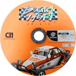 Cartridge artwork for Buggy Heat on the Sega Dreamcast.