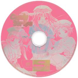 Cartridge artwork for Candy Stripe - Minarai Tenshi on the Sega Dreamcast.