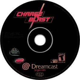 Cartridge artwork for Charge 'n Blast on the Sega Dreamcast.