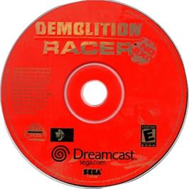 Cartridge artwork for Demolition Racer - No Exit on the Sega Dreamcast.