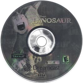 Cartridge artwork for Dinosaur on the Sega Dreamcast.
