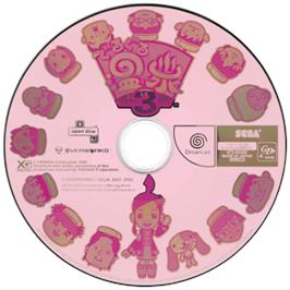Cartridge artwork for Guru Guru Onsen 3 on the Sega Dreamcast.