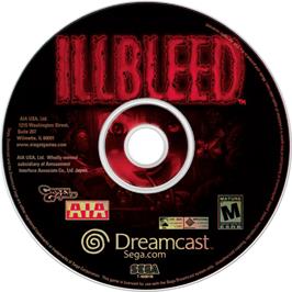 Cartridge artwork for Illbleed on the Sega Dreamcast.