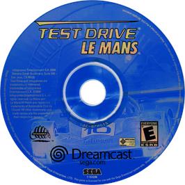 Cartridge artwork for Mans 24 Hours, Le on the Sega Dreamcast.
