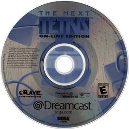 Cartridge artwork for Next Tetris, The on the Sega Dreamcast.