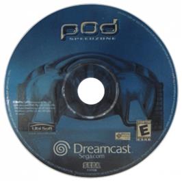 Cartridge artwork for POD 2 on the Sega Dreamcast.