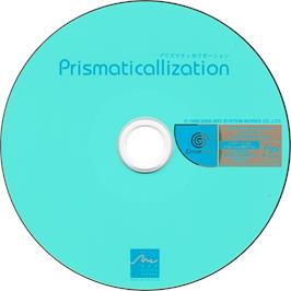 Cartridge artwork for Prismaticallization on the Sega Dreamcast.
