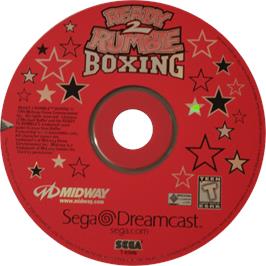 Cartridge artwork for Ready 2 Rumble Boxing: Round 2 on the Sega Dreamcast.