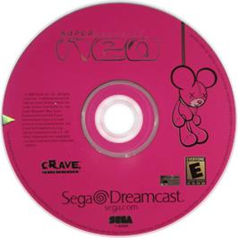 Cartridge artwork for Super Magnetic Neo on the Sega Dreamcast.