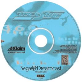 Cartridge artwork for Trickstyle on the Sega Dreamcast.