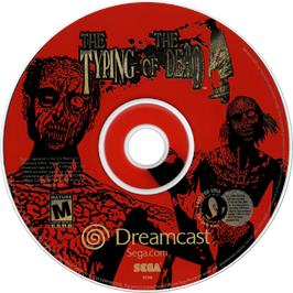 Cartridge artwork for Typing of the Dead, The on the Sega Dreamcast.