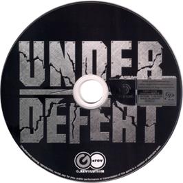 Cartridge artwork for Under Defeat on the Sega Dreamcast.