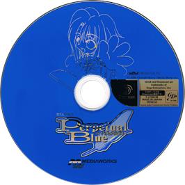 Cartridge artwork for Yuukyuu Gensoukyoku 3 - Perpetual Blue on the Sega Dreamcast.