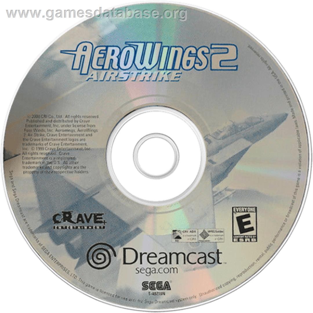Aerowings 2: Air Strike - Sega Dreamcast - Artwork - Cartridge