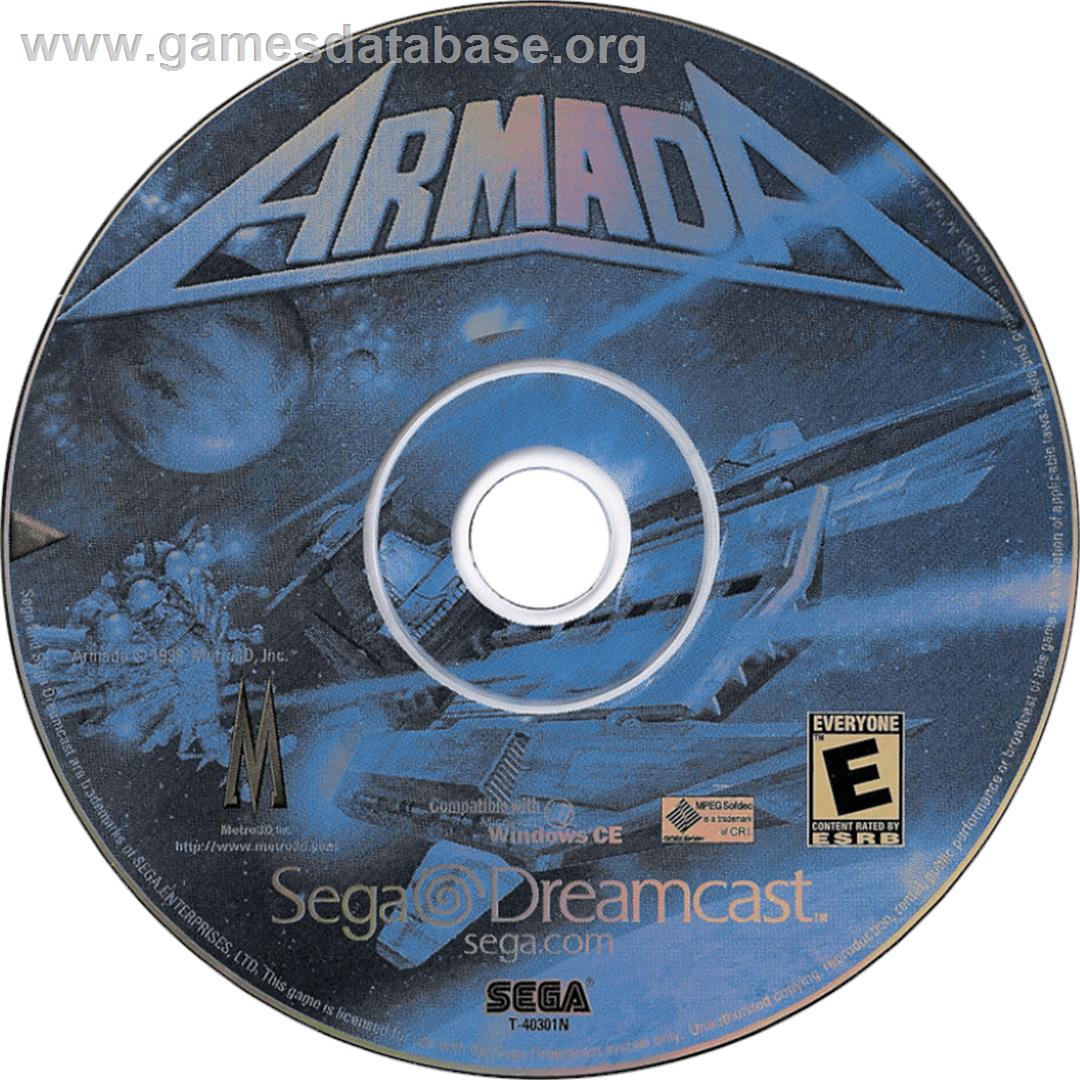 Armada - Sega Dreamcast - Artwork - Cartridge