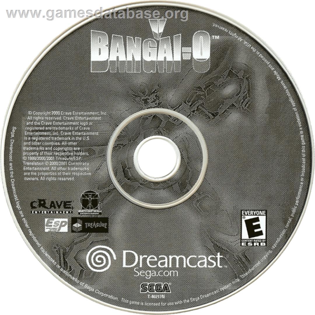 Bangai-O - Sega Dreamcast - Artwork - Cartridge