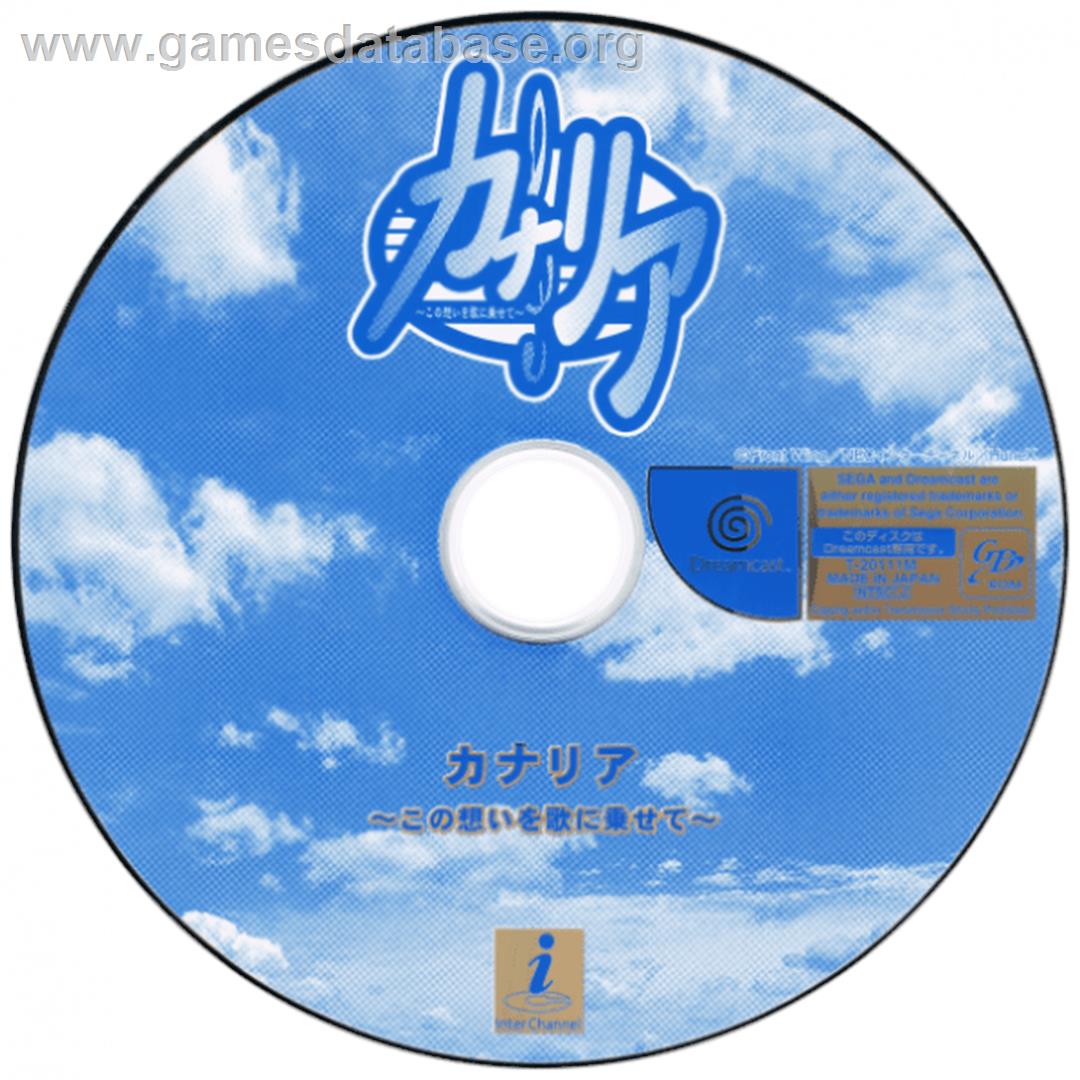 Canary - Kono Omoi o Uta ni Nosete - Sega Dreamcast - Artwork - Cartridge