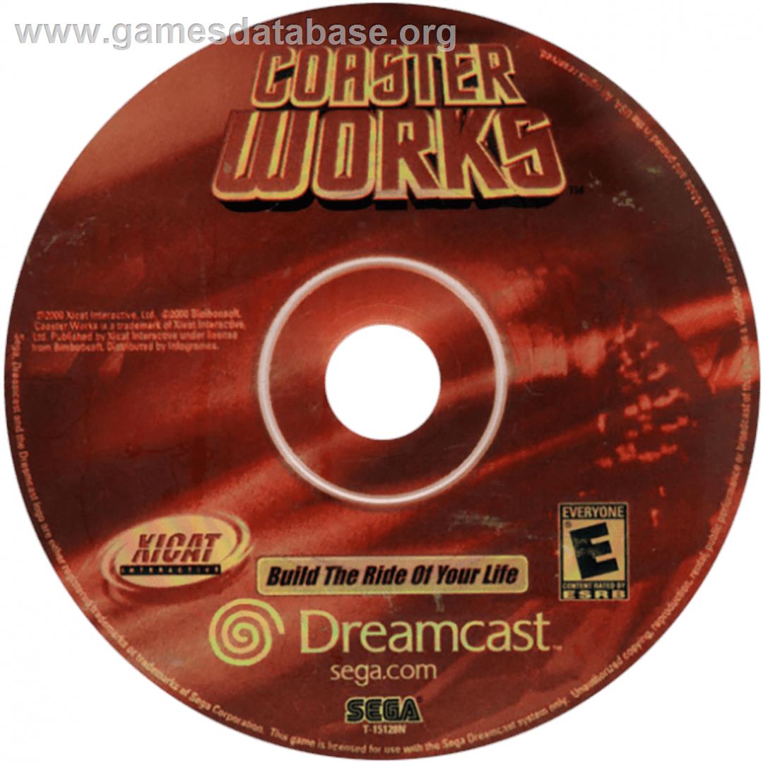 Coaster Works - Sega Dreamcast - Artwork - Cartridge