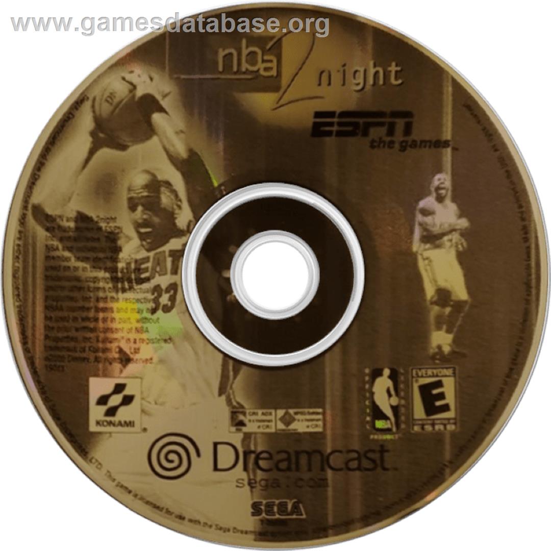ESPN NBA 2Night - Sega Dreamcast - Artwork - Cartridge