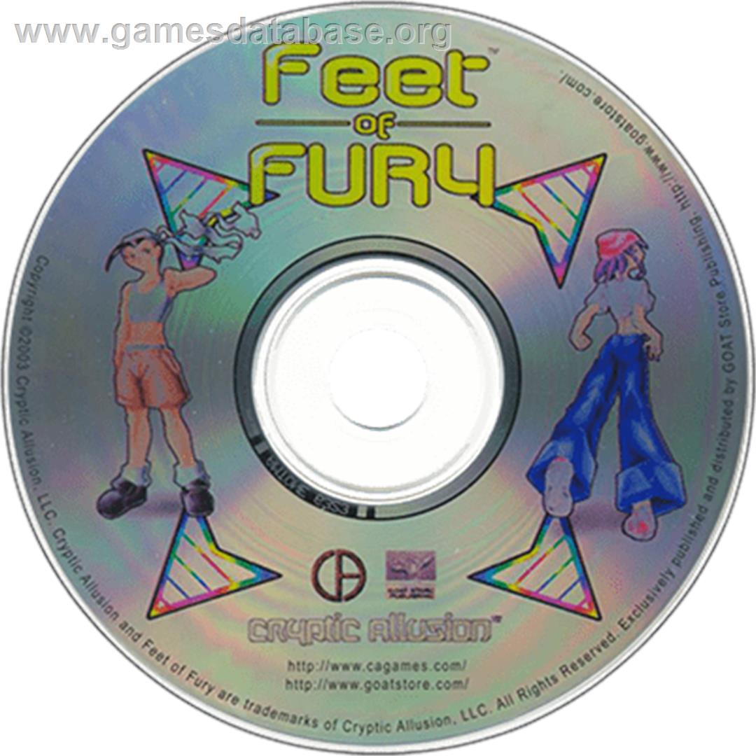Feet of Fury - Sega Dreamcast - Artwork - Cartridge