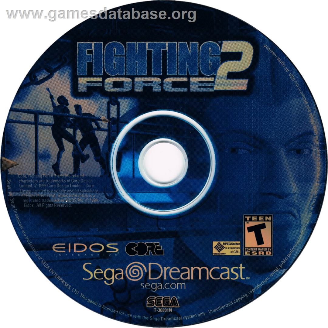 Fighting Force 2 - Sega Dreamcast - Artwork - Cartridge