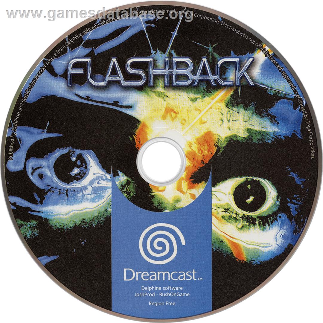 Flashback - Sega Dreamcast - Artwork - Cartridge