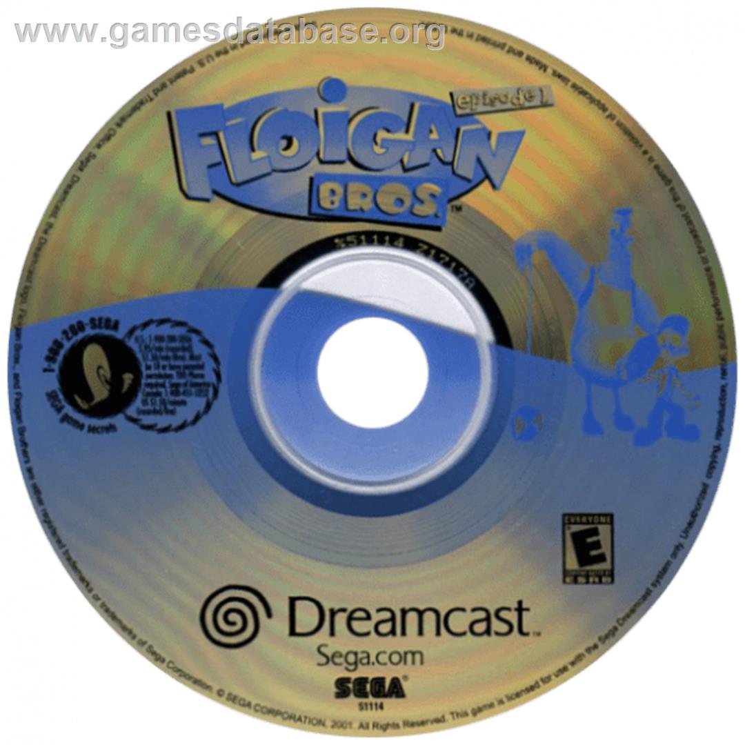 Floigan Brothers: Episode 1 - Sega Dreamcast - Artwork - Cartridge