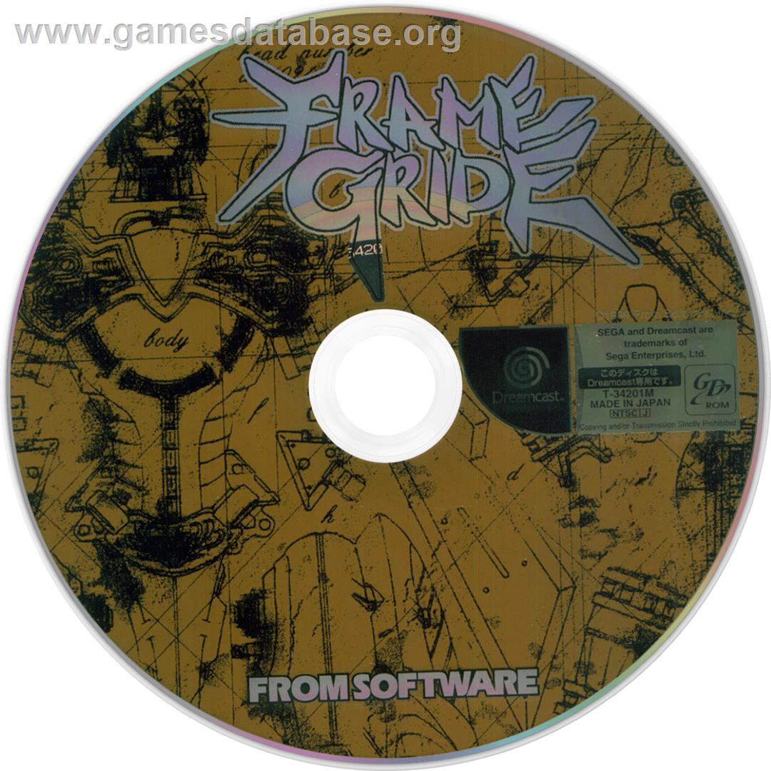 Frame Gride - Sega Dreamcast - Artwork - Cartridge