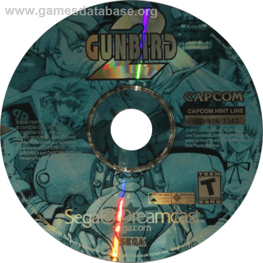 Gunbird 2 - Sega Dreamcast - Artwork - Cartridge