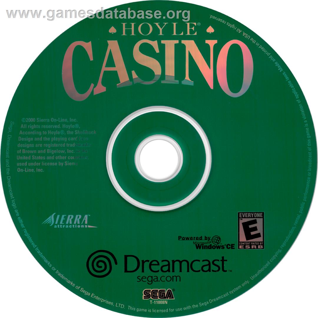 Hoyle Casino - Sega Dreamcast - Artwork - Cartridge