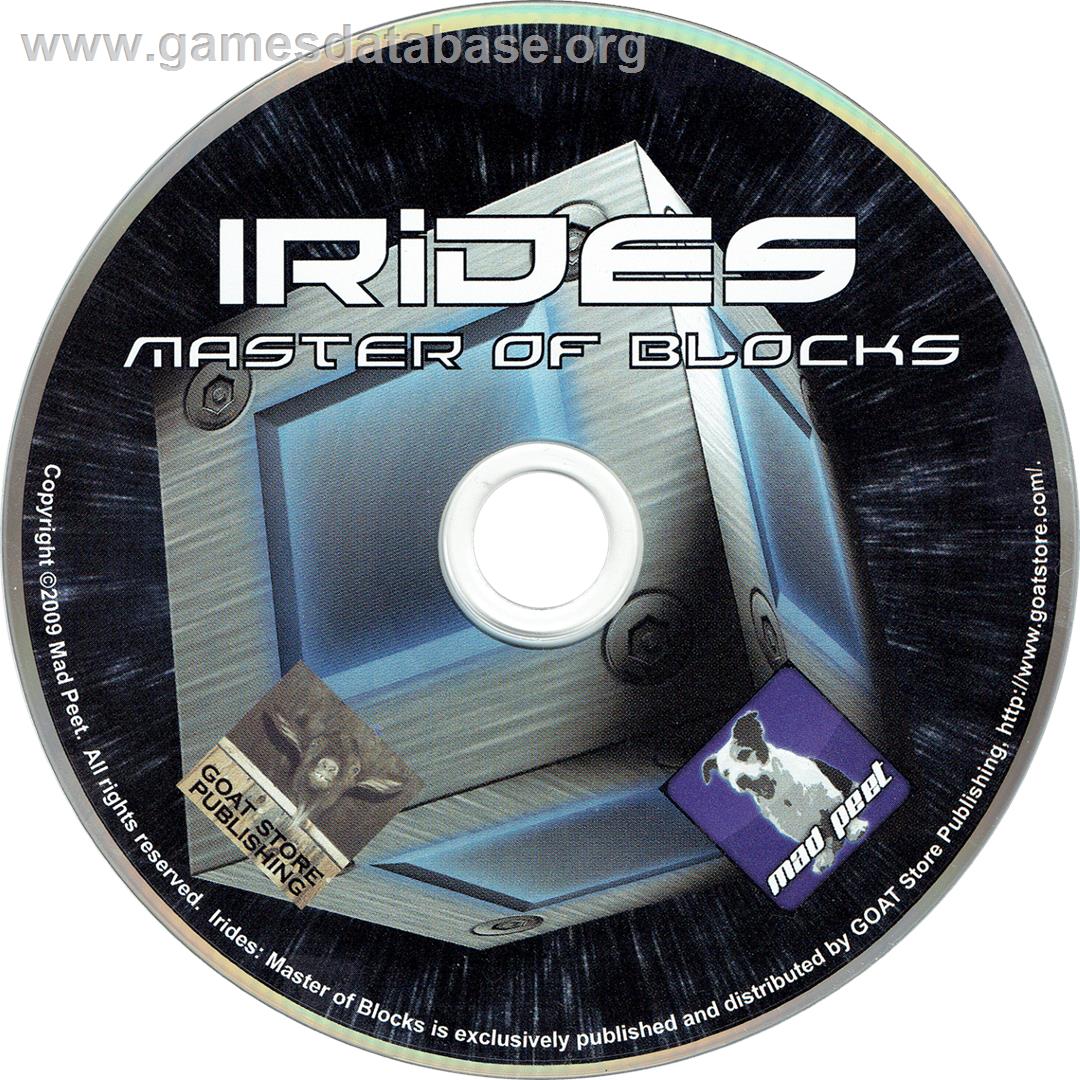 Irides - Master of Blocks - Sega Dreamcast - Artwork - Cartridge