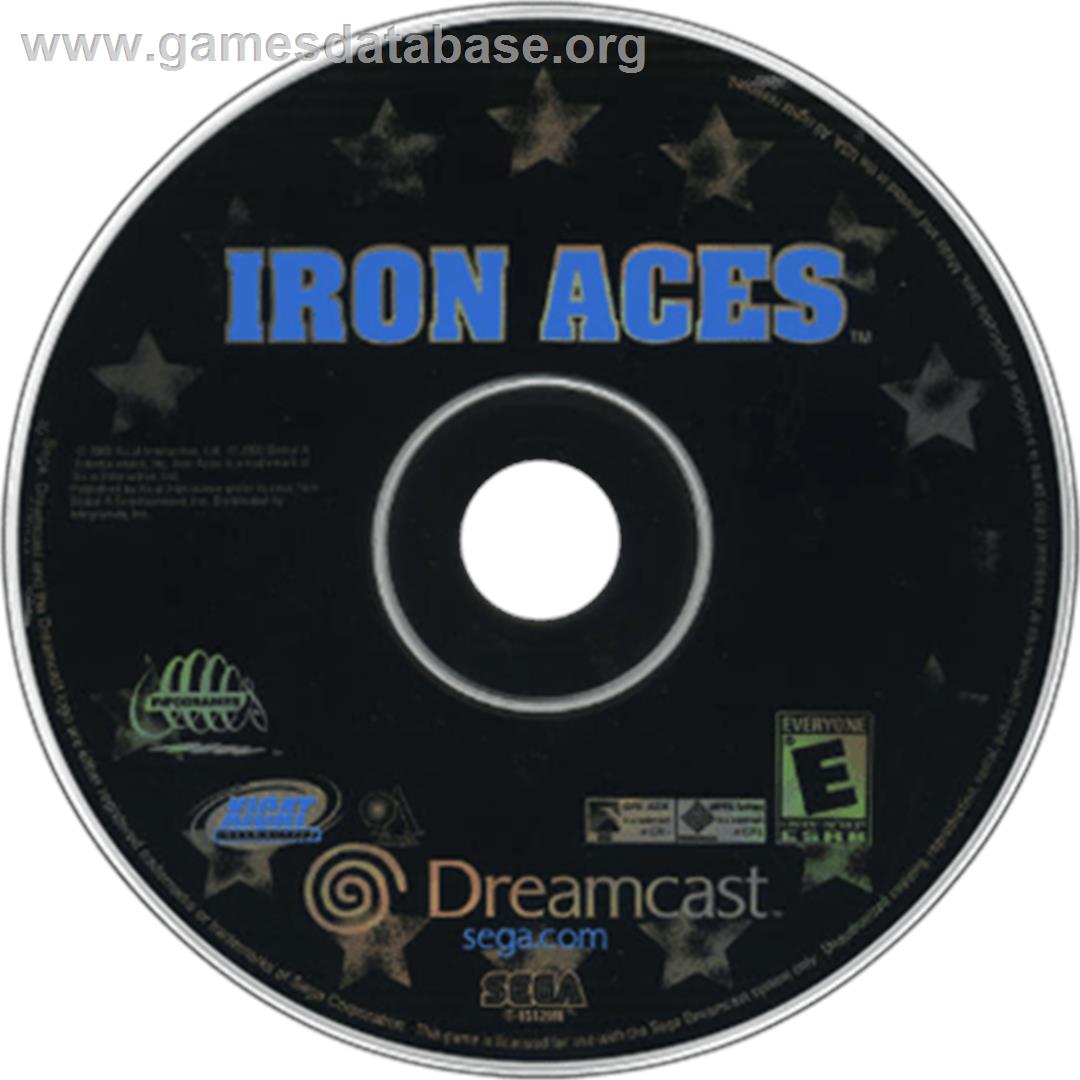 Iron Aces - Sega Dreamcast - Artwork - Cartridge
